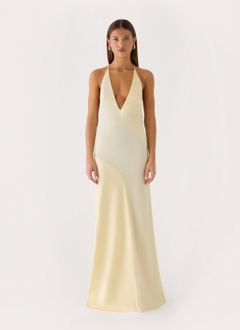 Ellopez Maxi Dress - Yellow