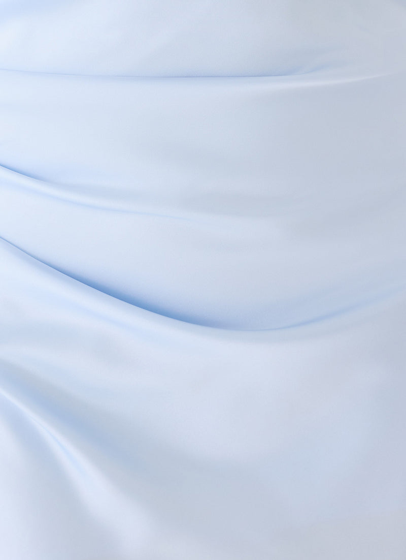 Eluna Strapless Maxi Dress - Blue