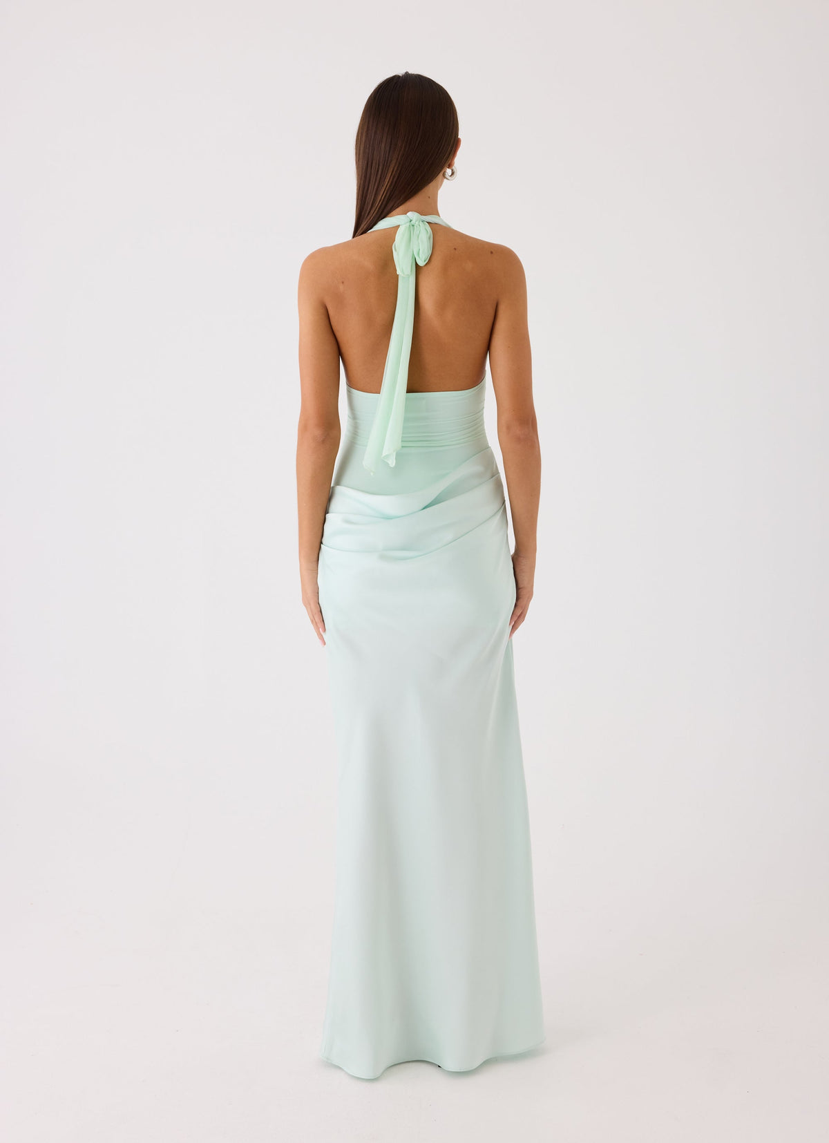Emaretta Halter Maxi Dress - Mint