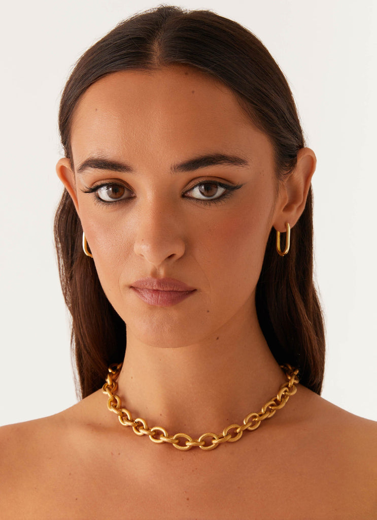 Esme Choker Necklace - Gold