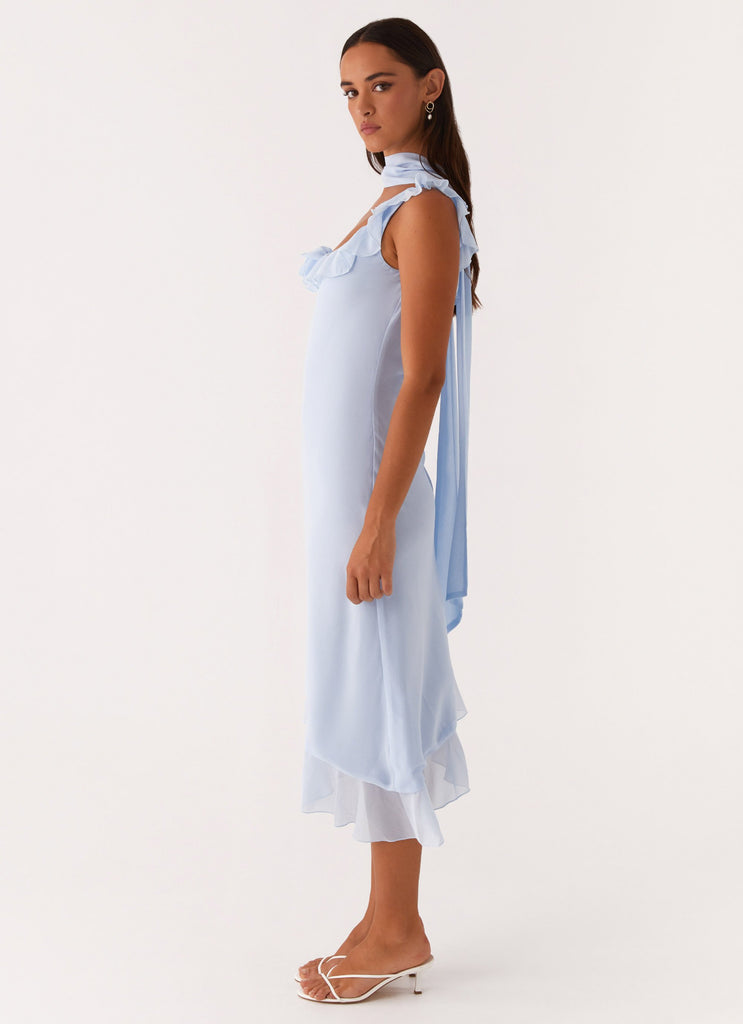 Fariday Midi Dress - Blue