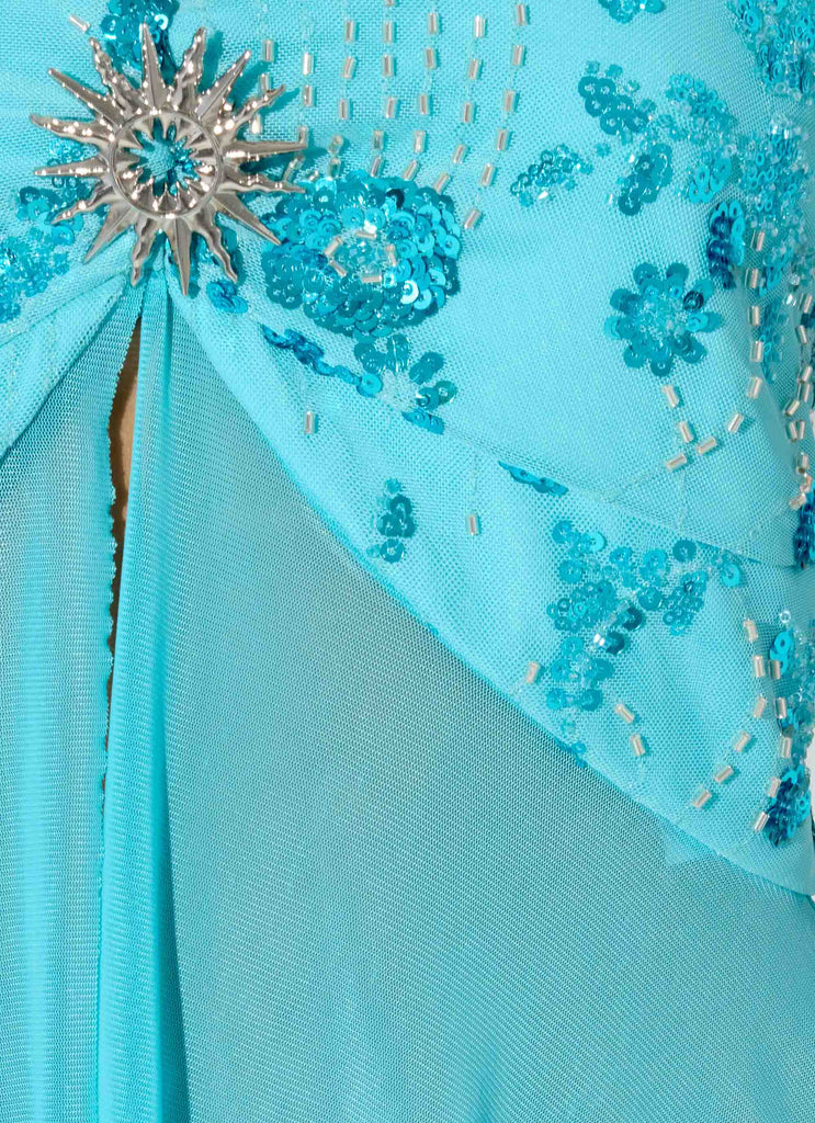 Feature Me Beaded Top - Blue