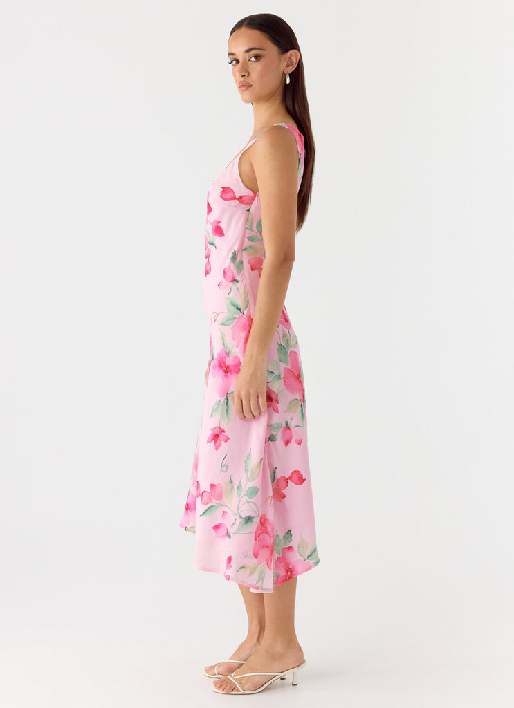 Fedde Midi Dress - Petal Soleil