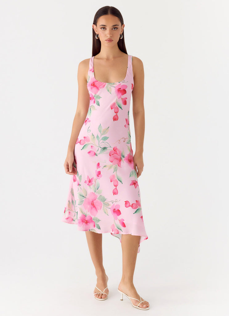 Fedde Midi Dress - Petal Soleil