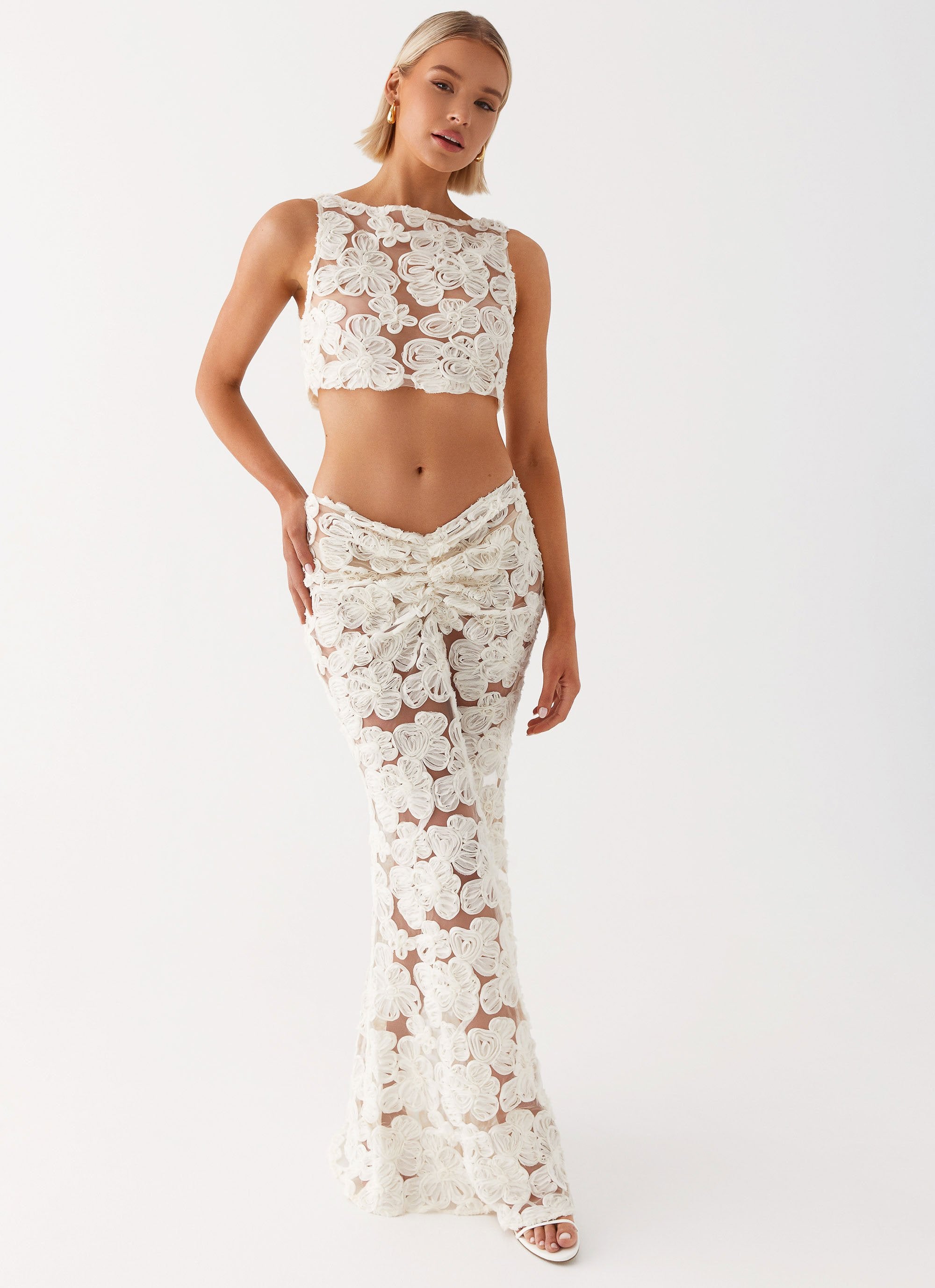 Florentina Skirt Ivory main image 1