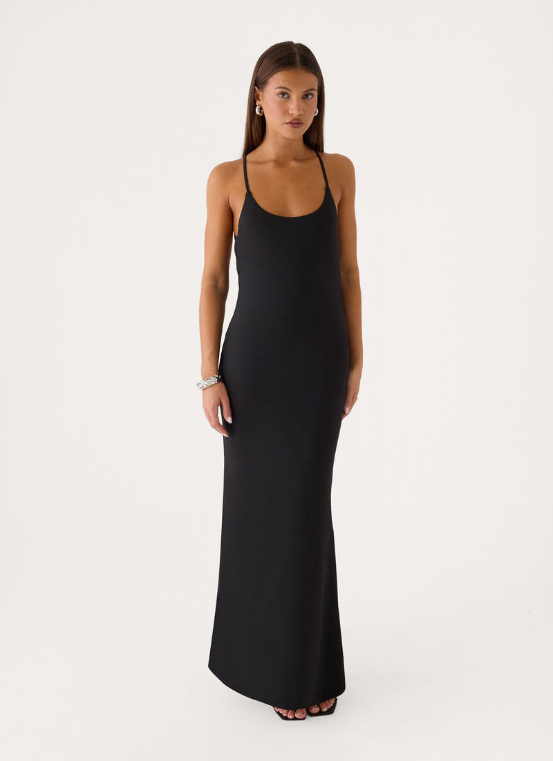Florielle Maxi Dress - Black