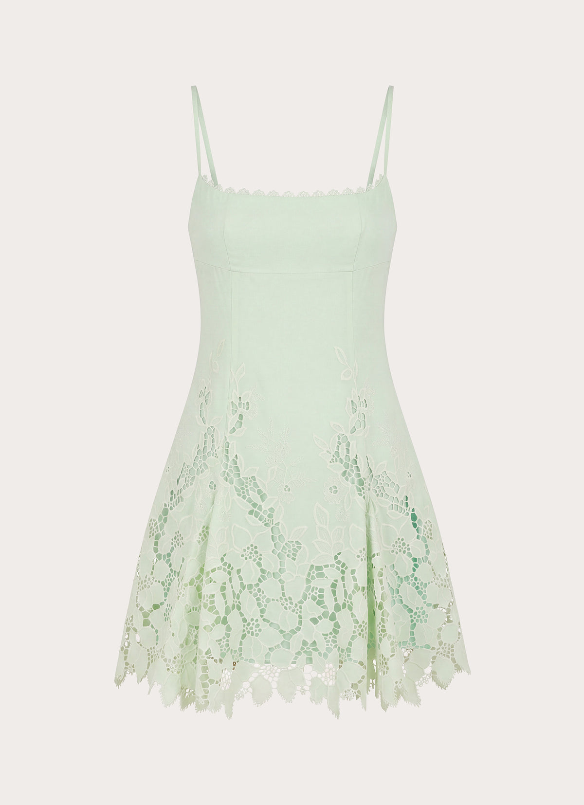 Florine Mini Dress - Pistachio