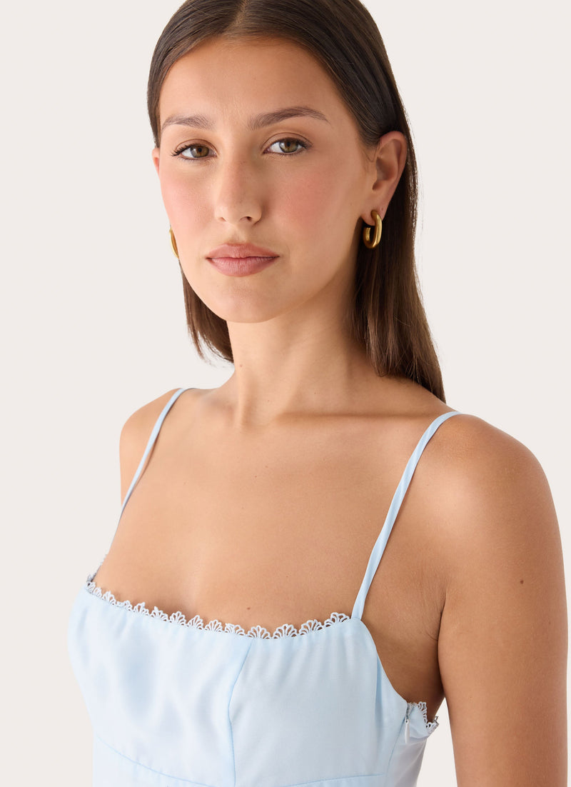Florine Mini Dress - Blue