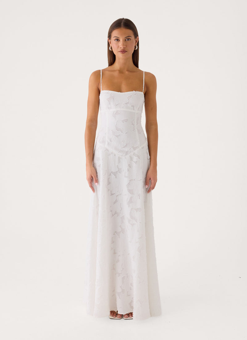 Flyth Maxi Dress - White