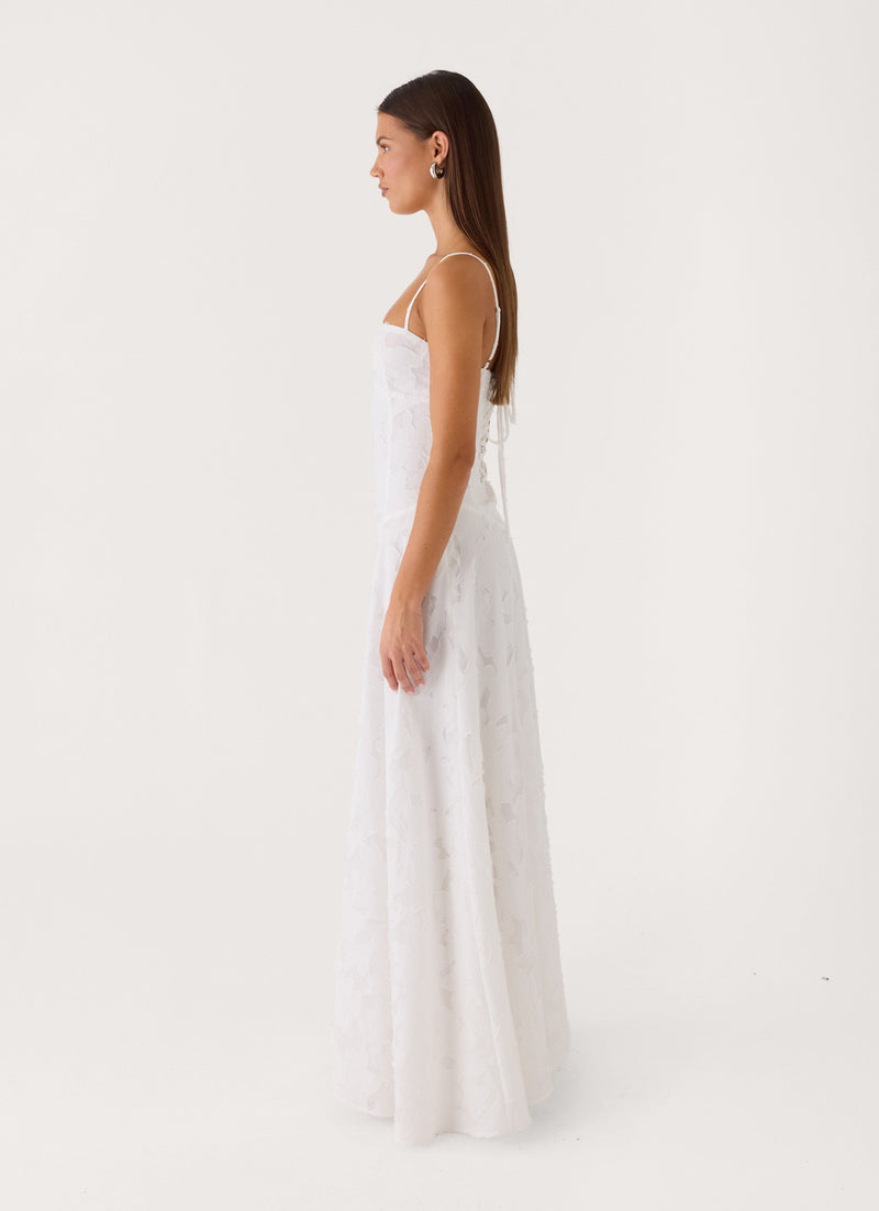 Flyth Maxi Dress - White