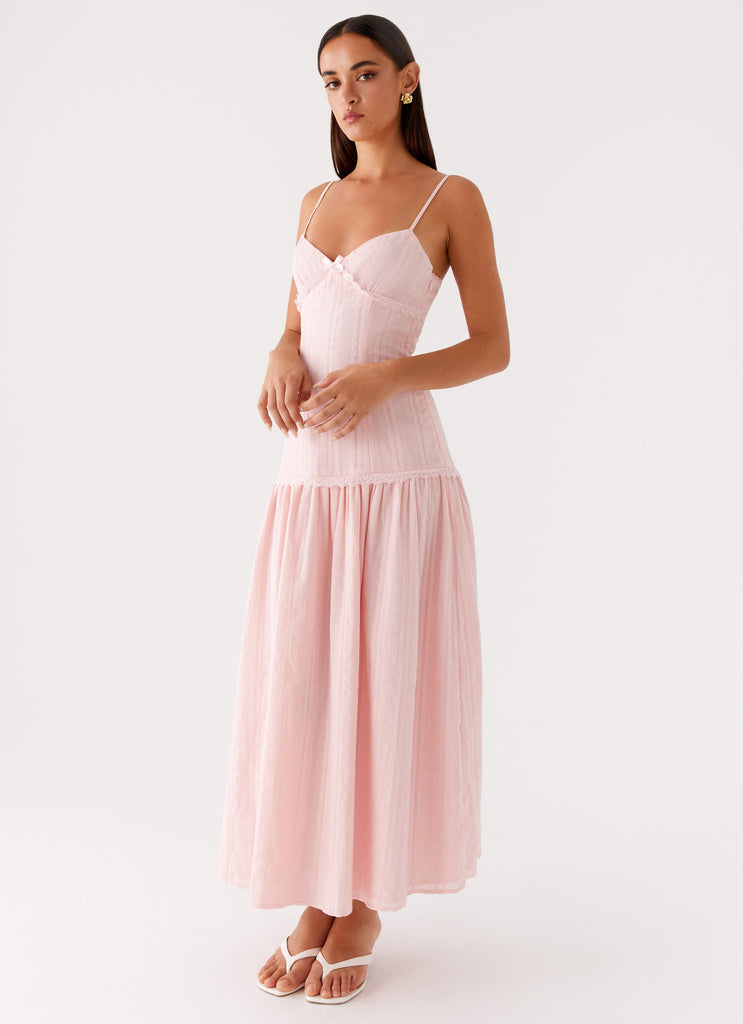 Found You Midi Dress Pink 5 Peppermayo