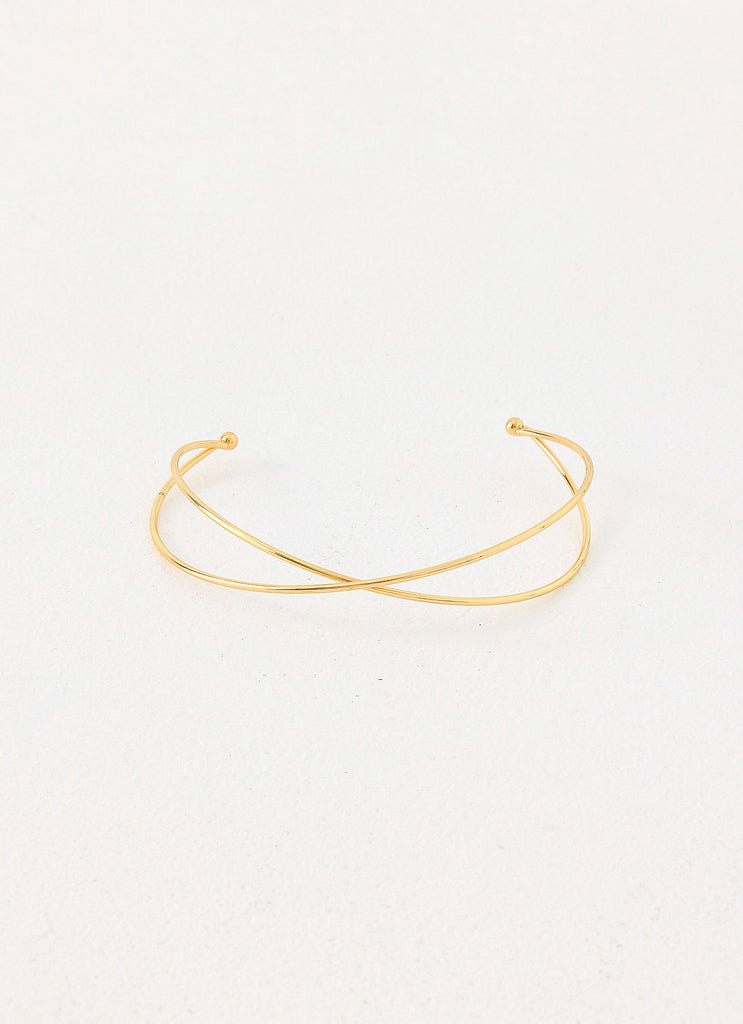 Glossy Hour Necklace - Gold