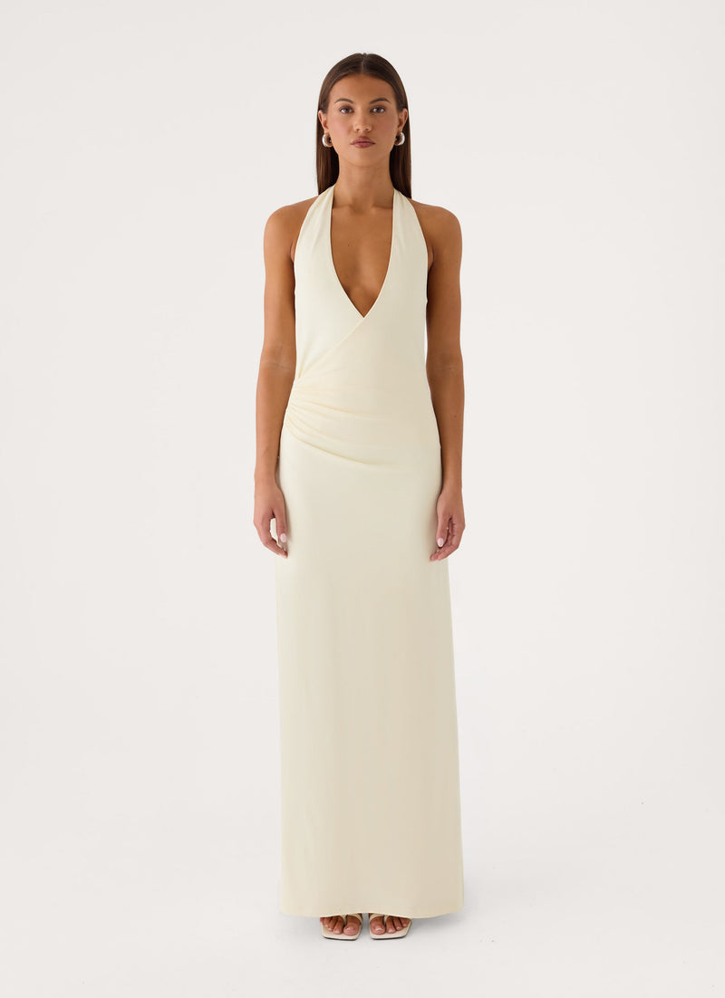 Good Riddance Maxi Dress - Yellow