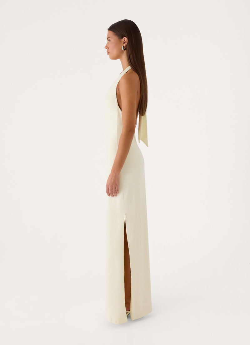Good Riddance Maxi Dress - Yellow