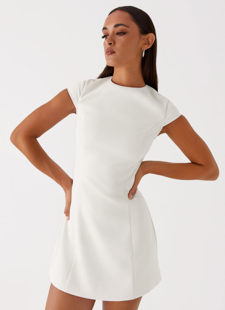 Harriet Mini Dress - Off White