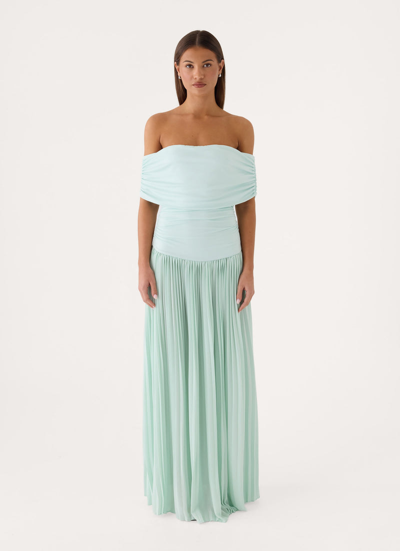 Harvest Sky Maxi Dress - Mint