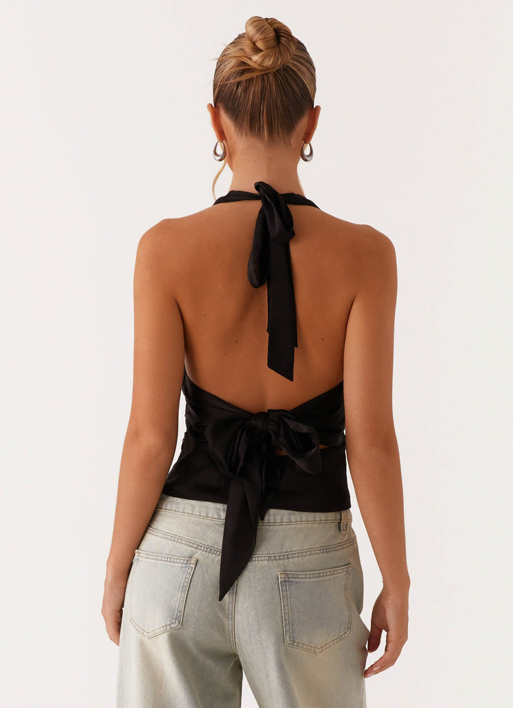 Heavy Hearted Top - Black