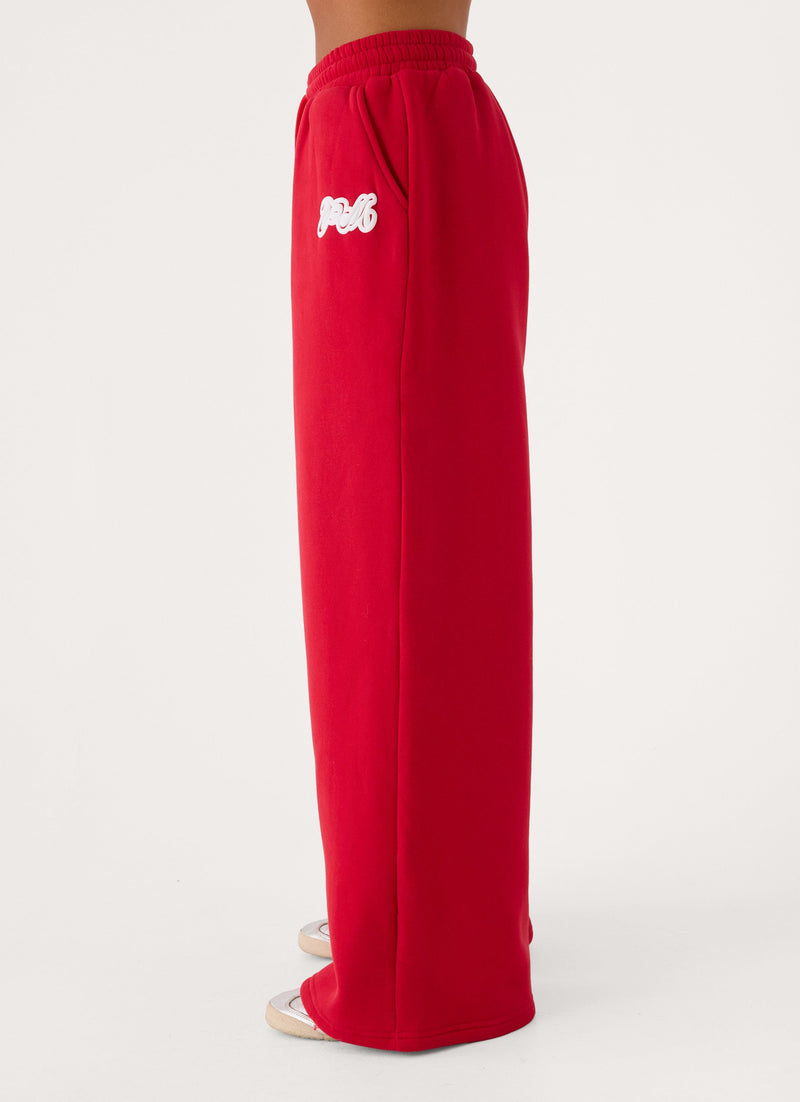 Hey Sister Sweatpants - Red