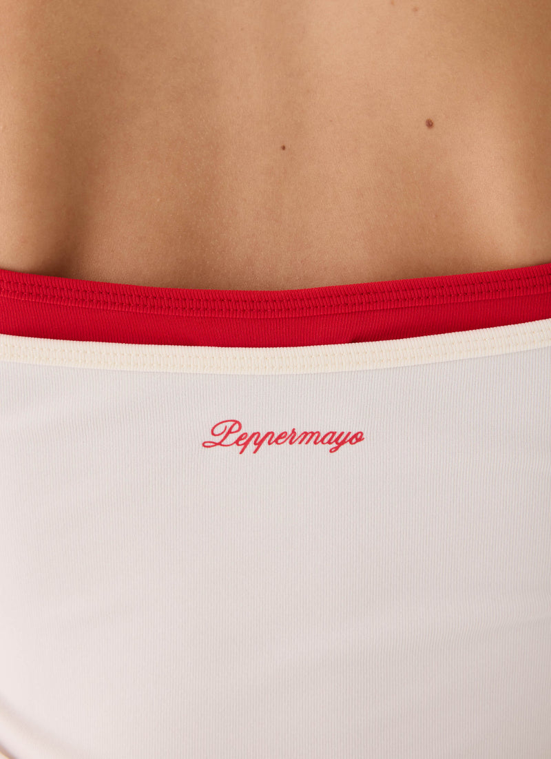 Hollywood Baby Tank Top - White