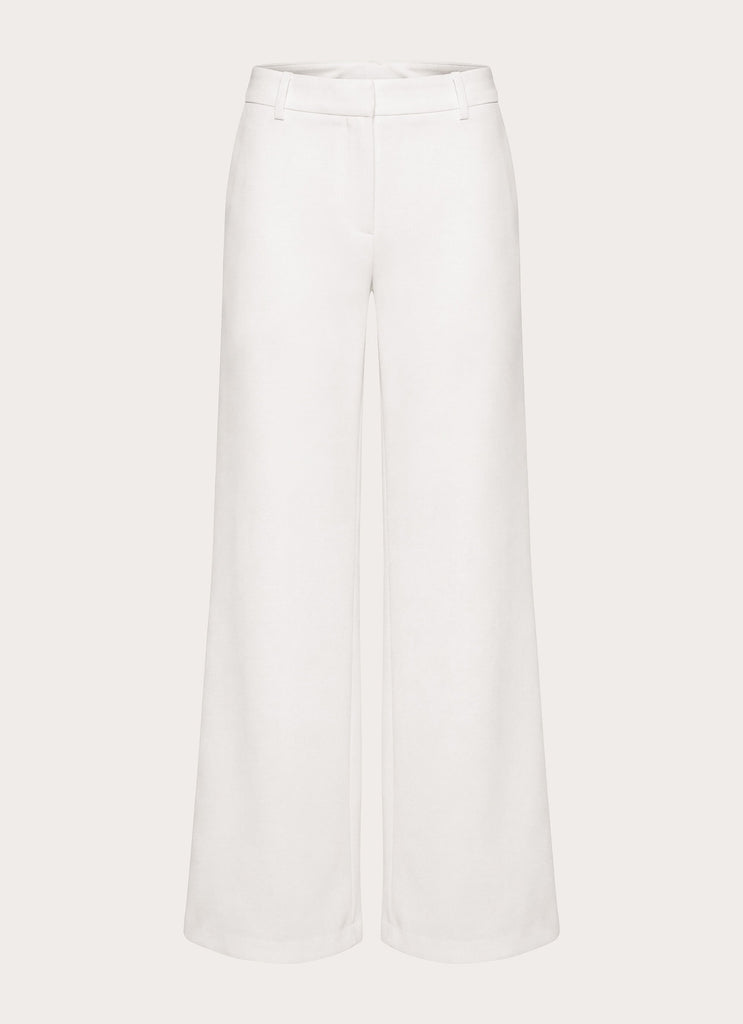 Hot As Ice Low Rise Pants - White