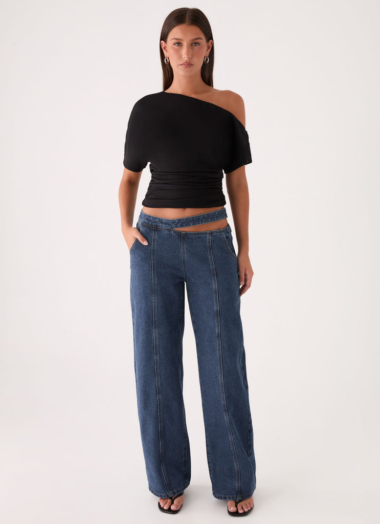 Hugh Denim Jeans - Dark Indigo