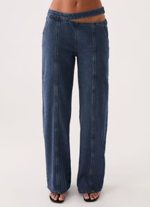 Hugh Denim Jeans - Dark Indigo