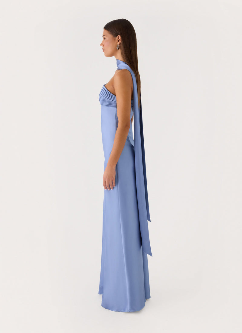Hush Maxi Dress - Blue