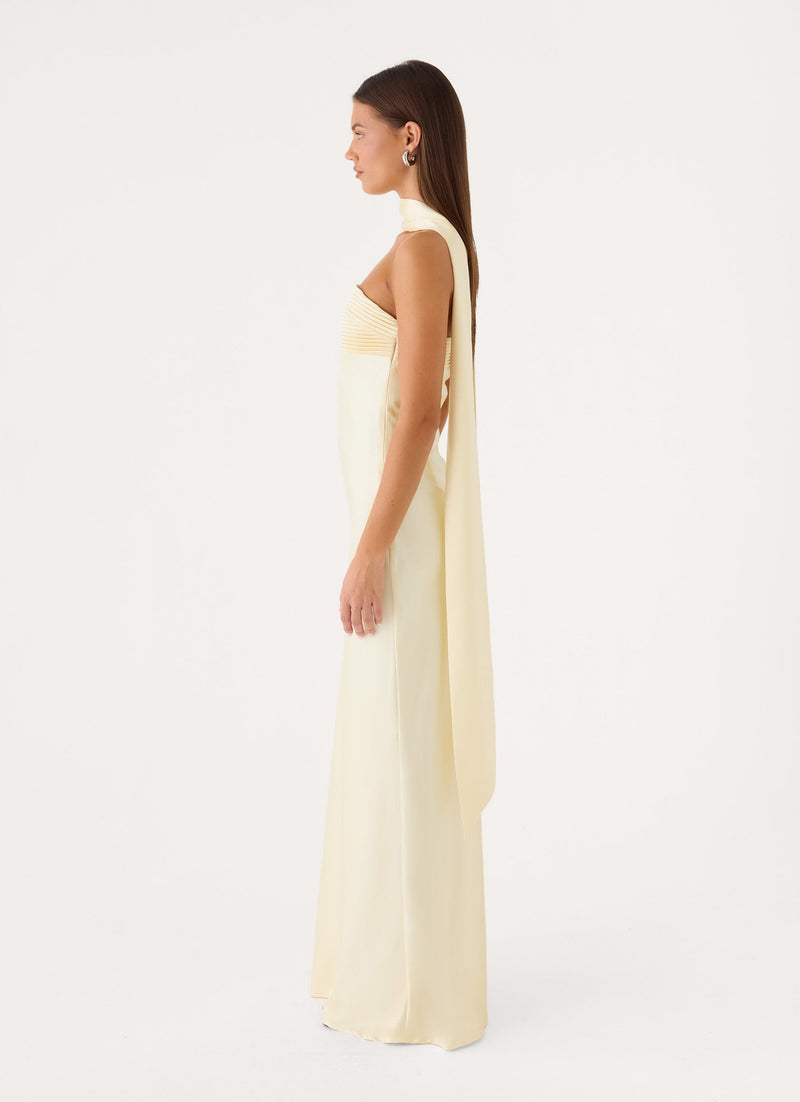 Hush Maxi Dress - Yellow