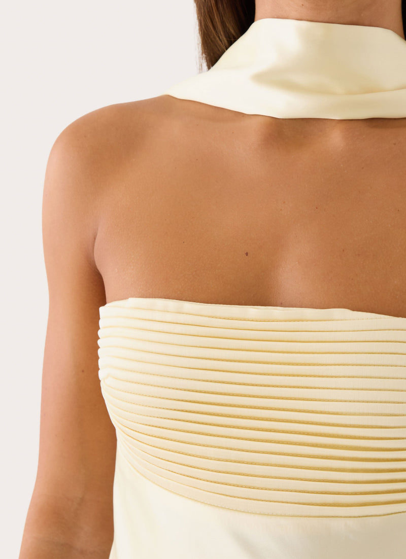 Hush Maxi Dress - Yellow