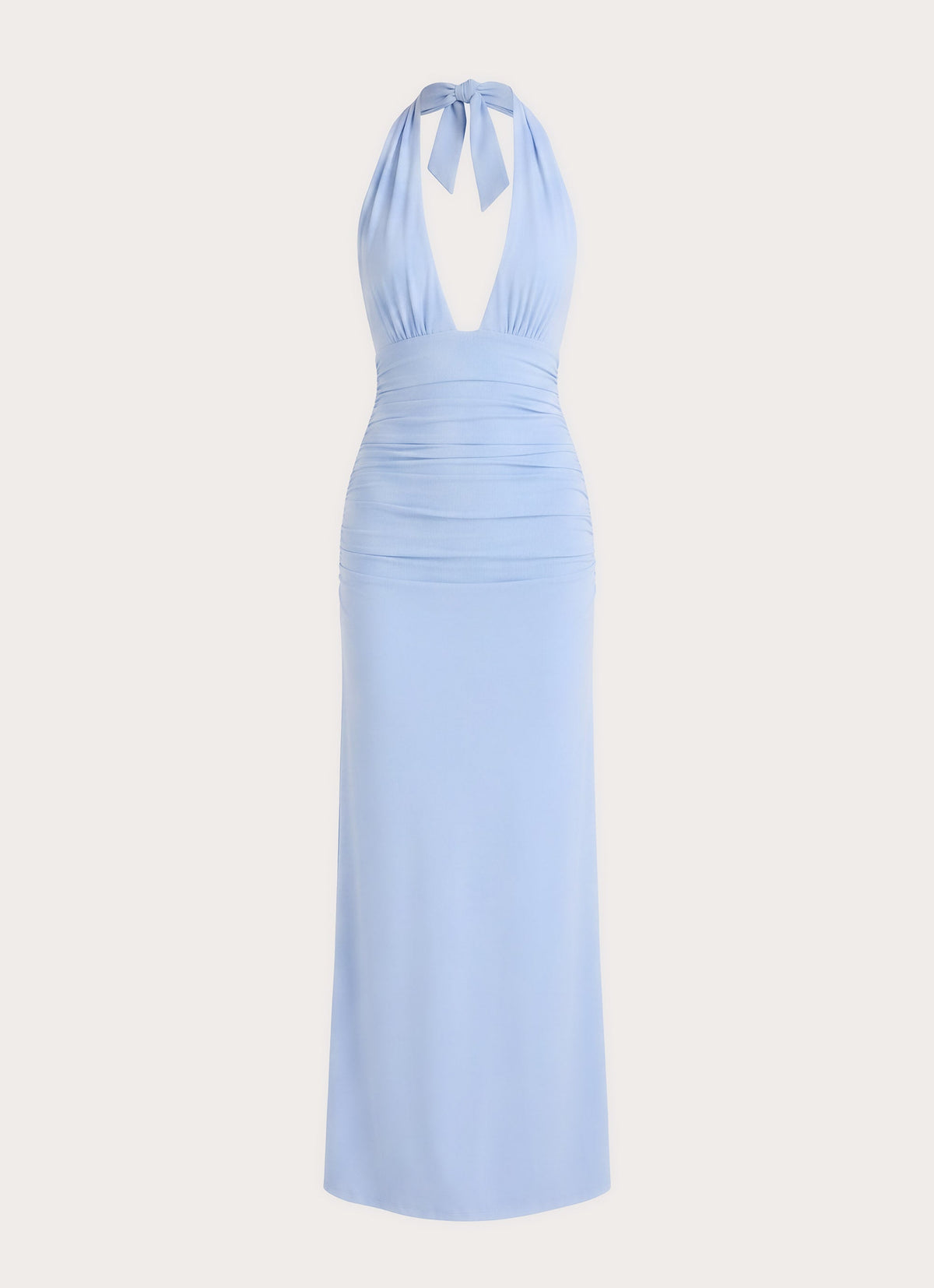 Ilaria Halter Maxi Dress - Powder Blue