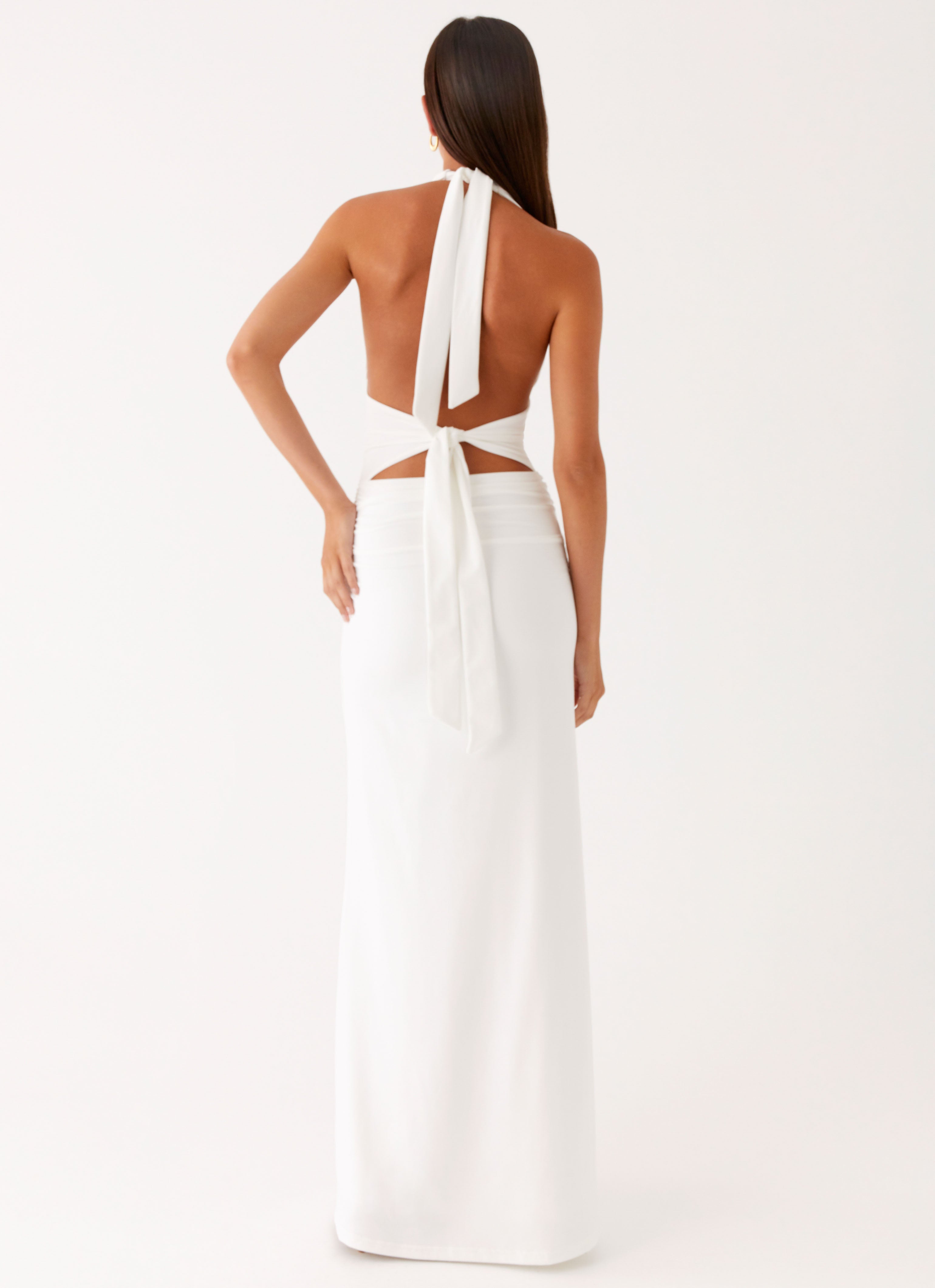 Ilaria Halter Maxi Dress