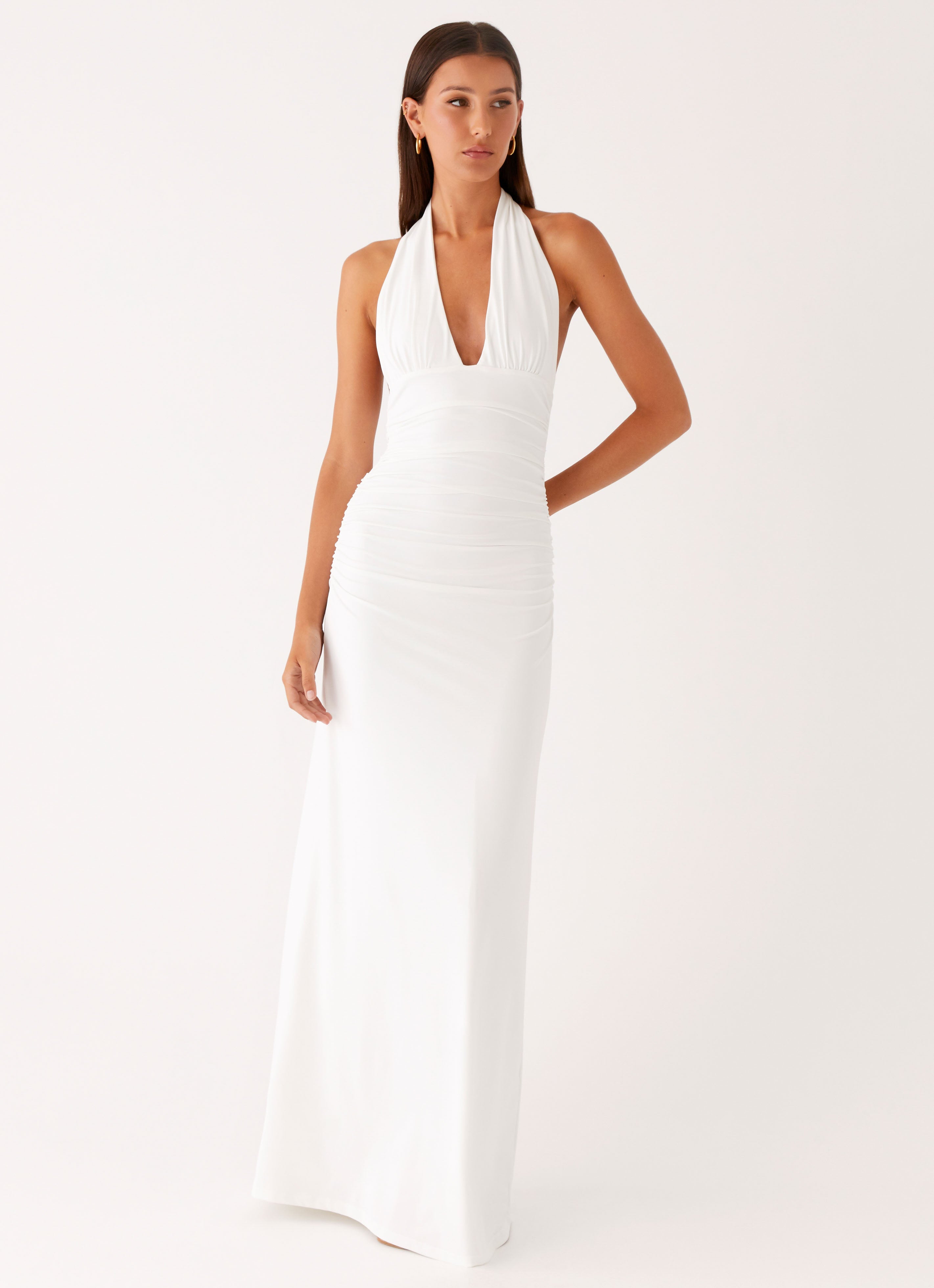 Ilaria Halter Maxi Dress