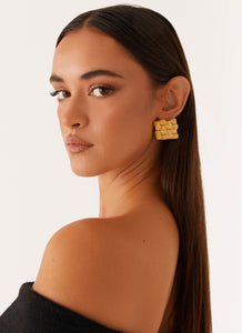 Irene Earrings - Gold