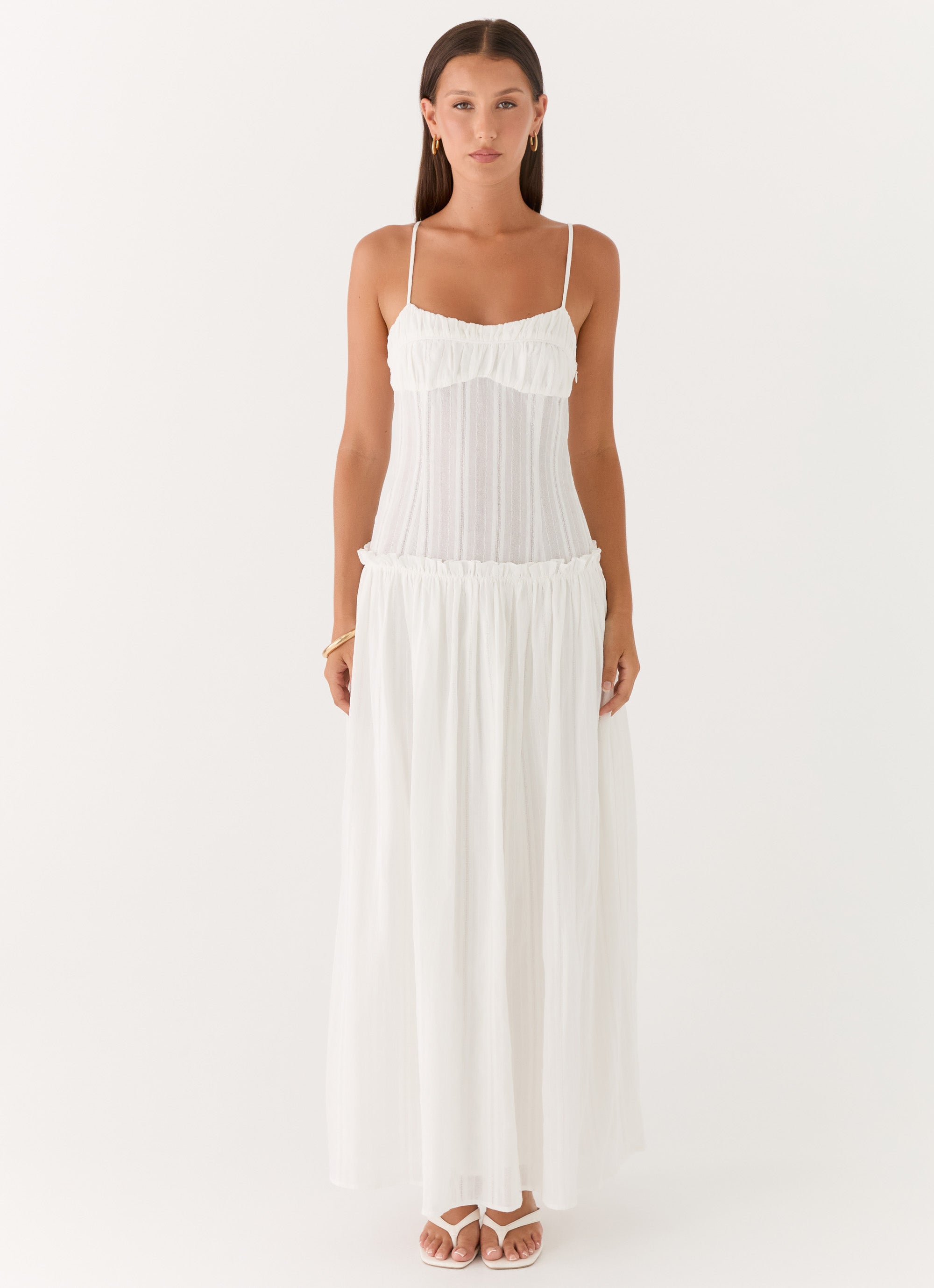 Jacinda Drop Waist Maxi Dress