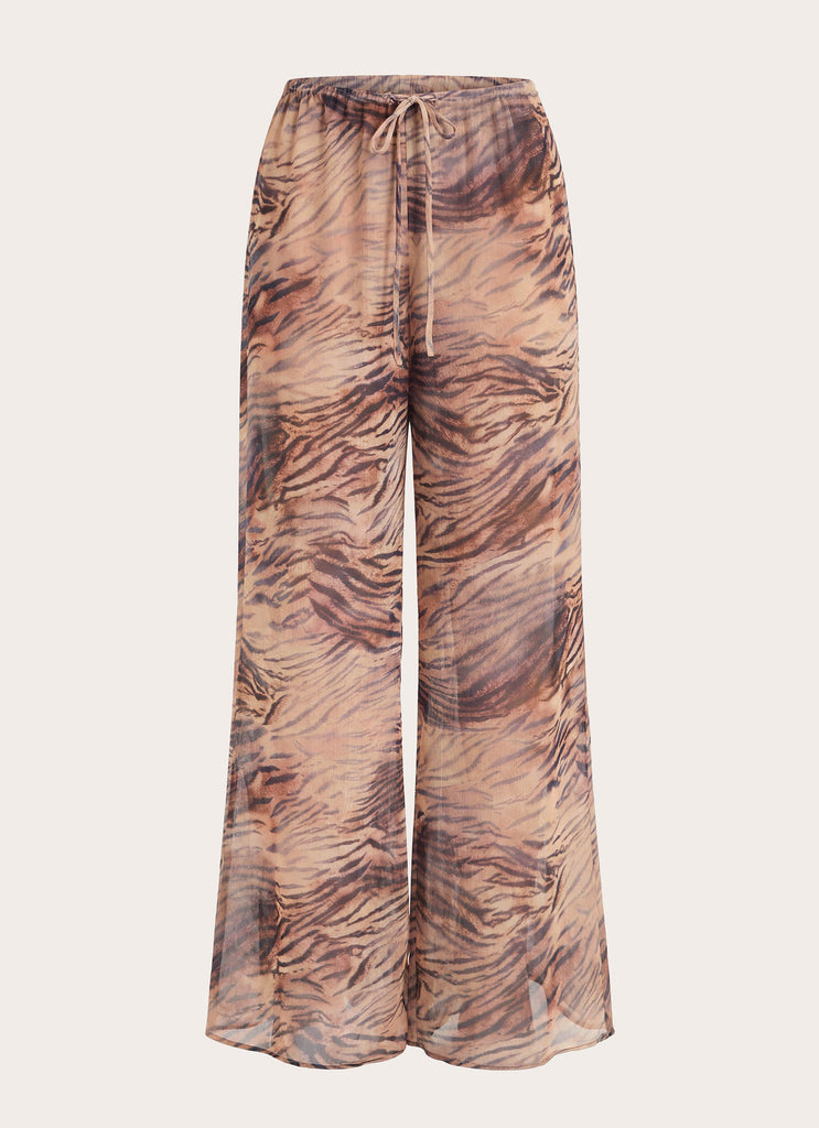 Jadia Flared Pants - Golden Tiger