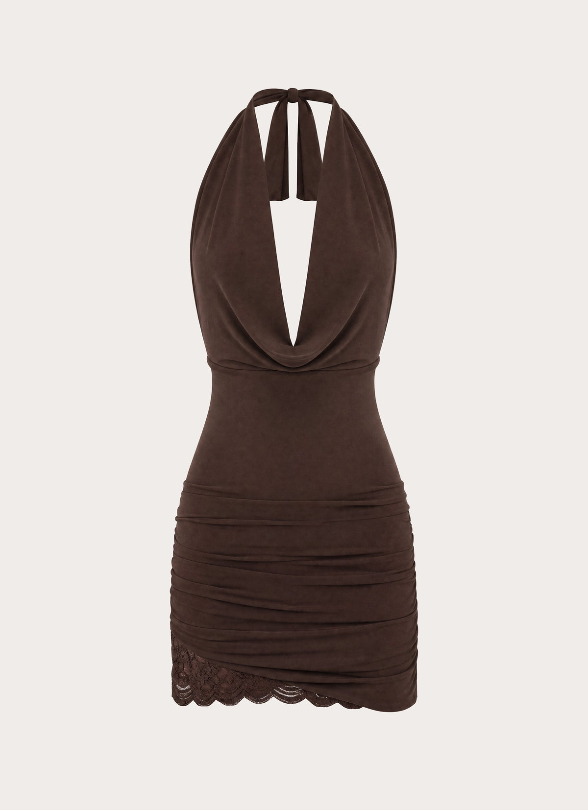 Jessika Mini Dress - Chocolate