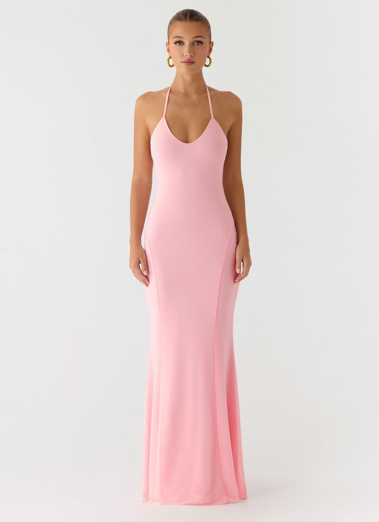 Jolin Halter Maxi Dress