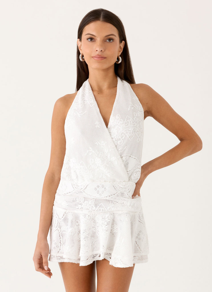 Jovanna Lace Mini Dress
