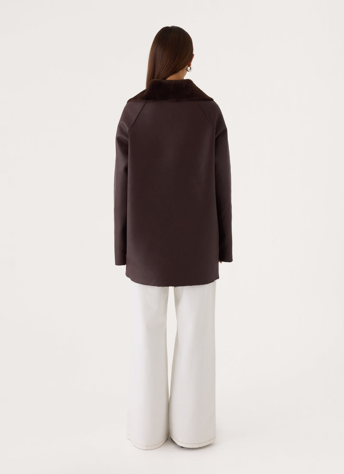 Kaelyn Reversible Jacket - Dark Chocolate