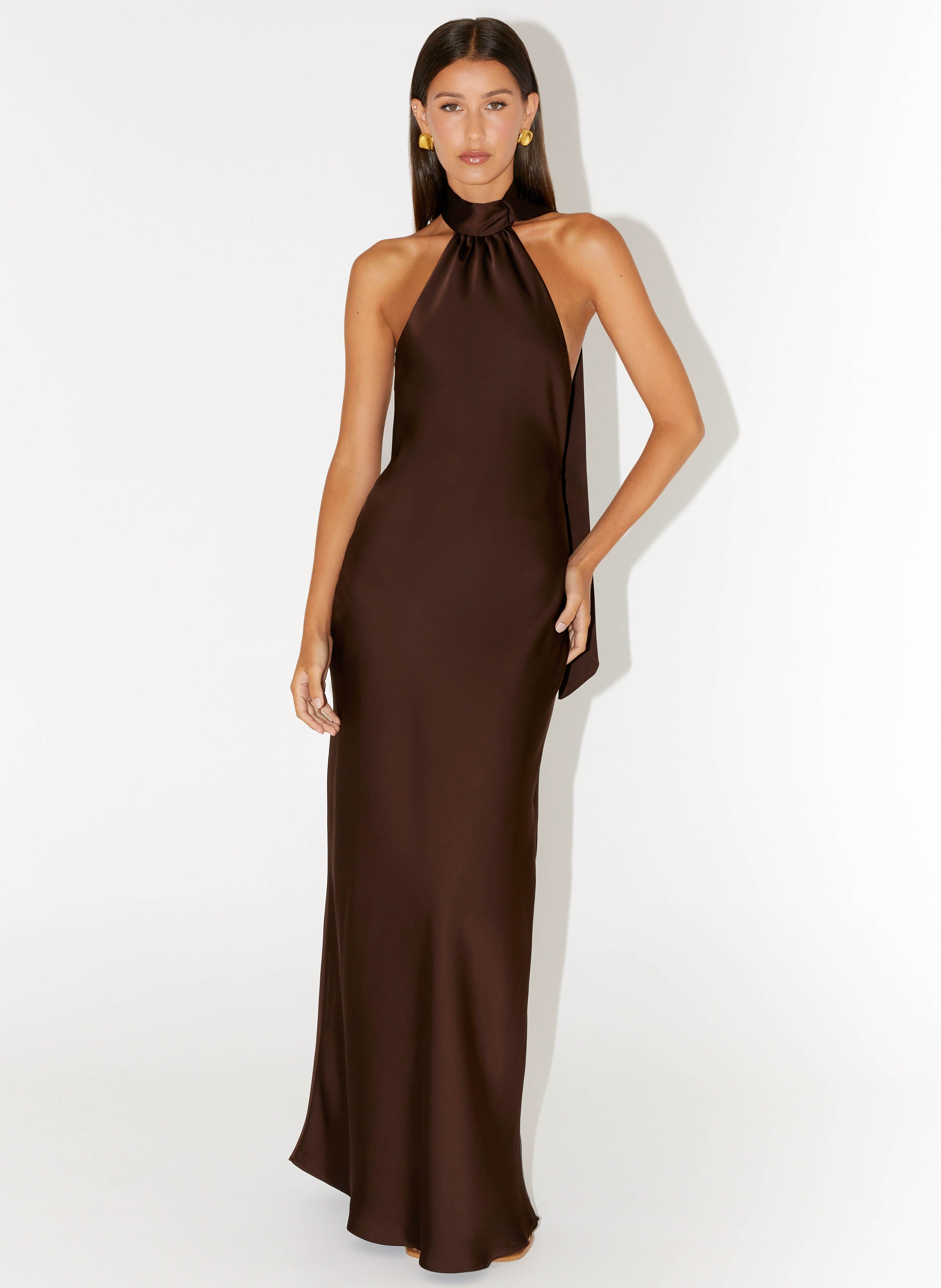 Keena Scarf Maxi Dress
