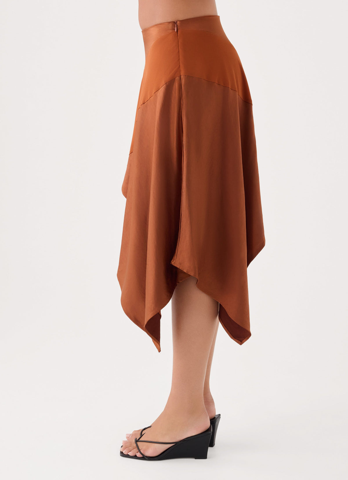 Klose Midi Skirt - Rust