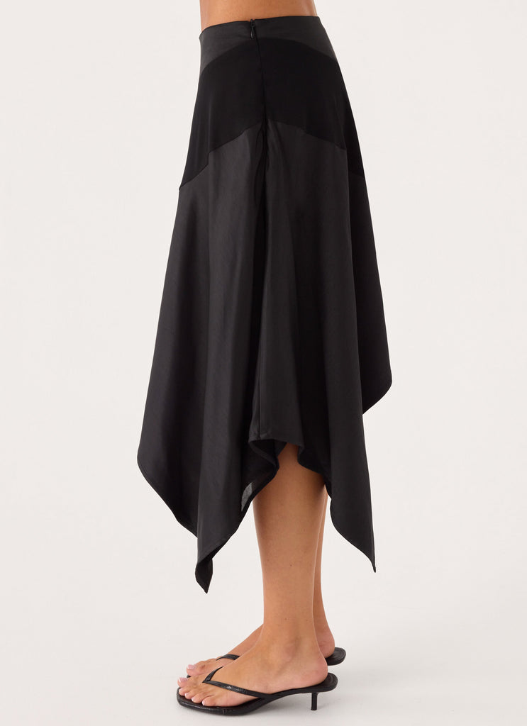 Klose Midi Skirt - Black