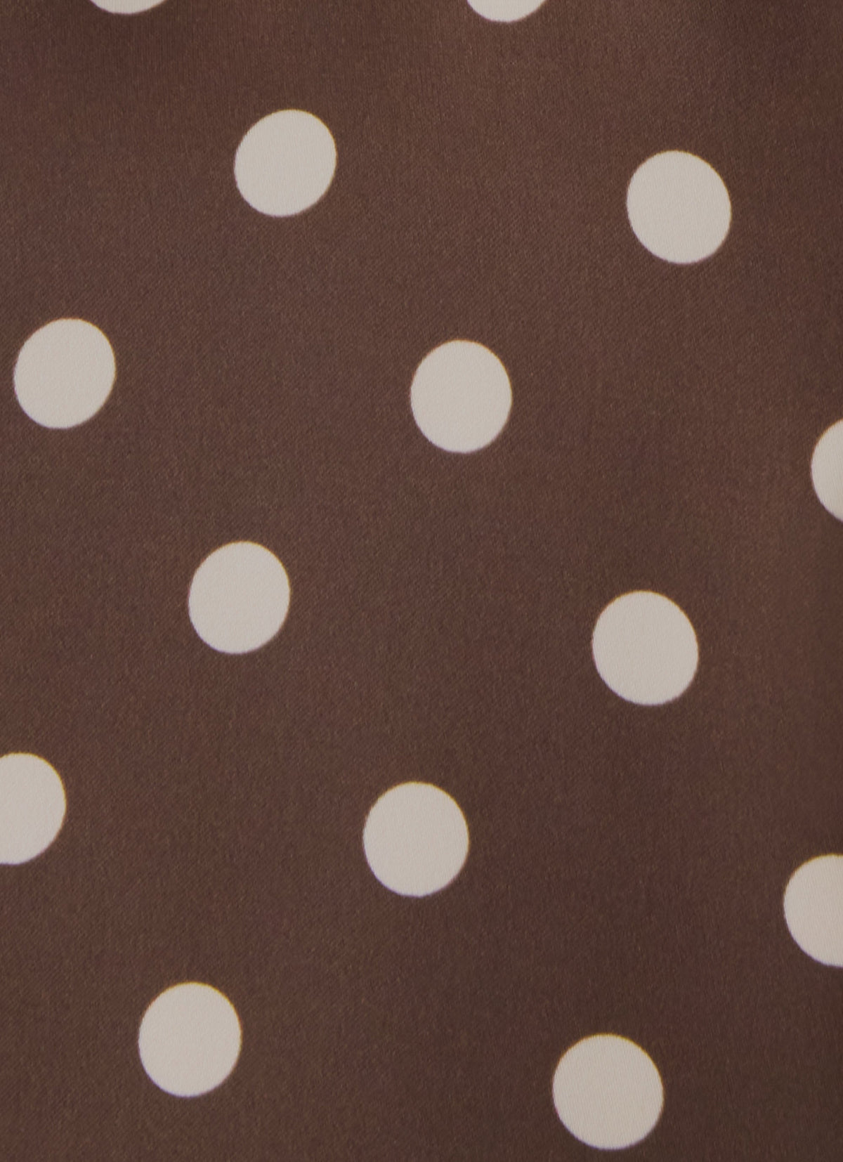 Klose Top - Brown Polka Dot