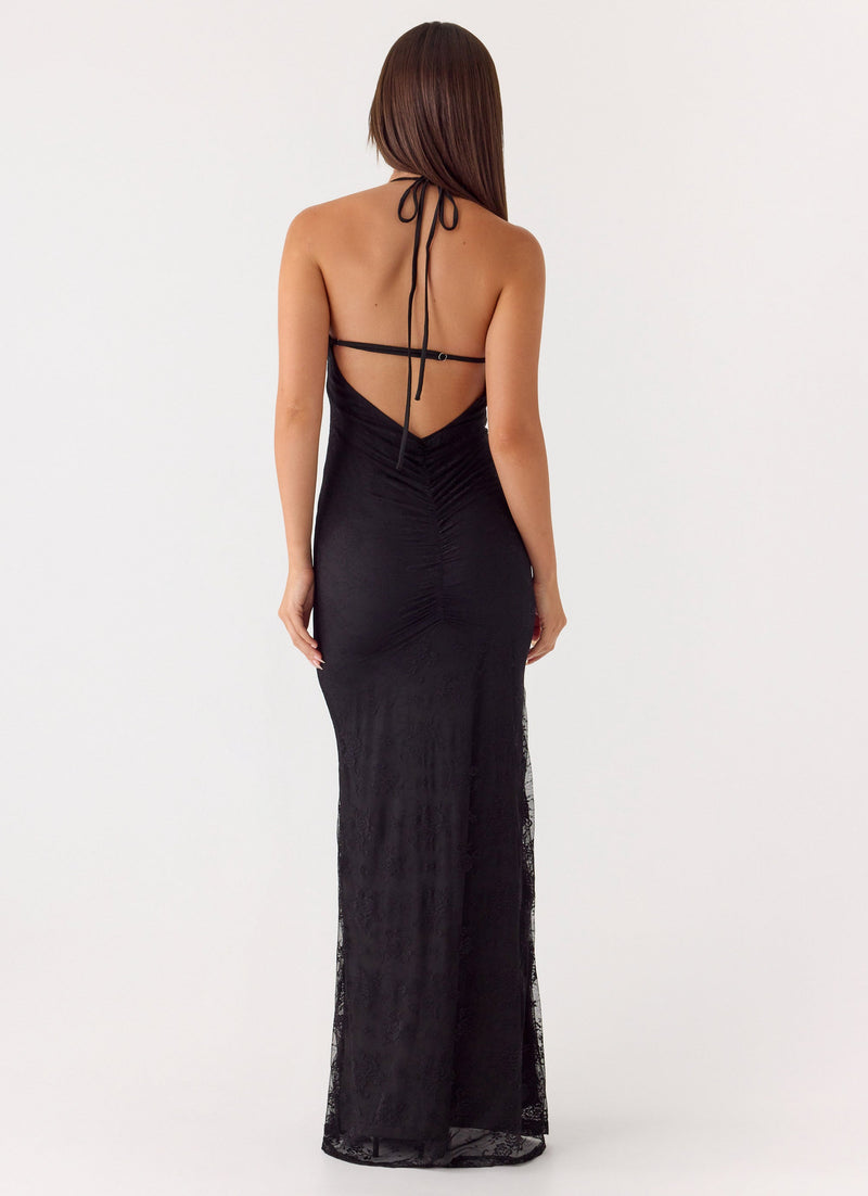 Knowles Lace Maxi Dress - Black