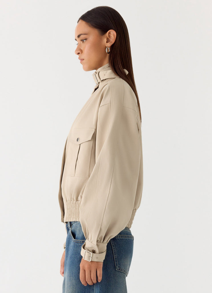 Laylan Laylan Jacket - Beige – Peppermayo UK