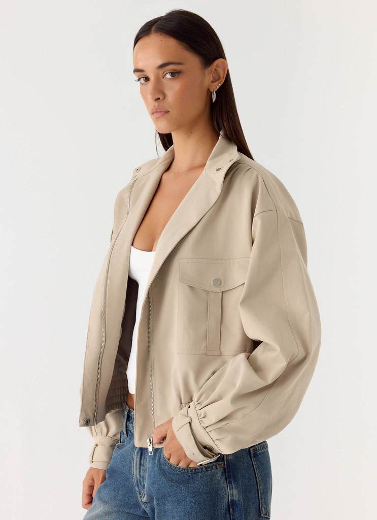 Laylan Laylan Jacket - Beige – Peppermayo UK