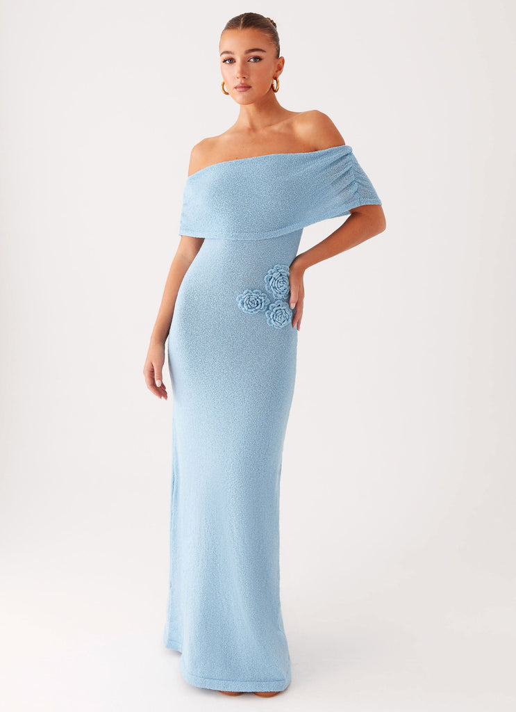 Leya Maxi Dress - Blue