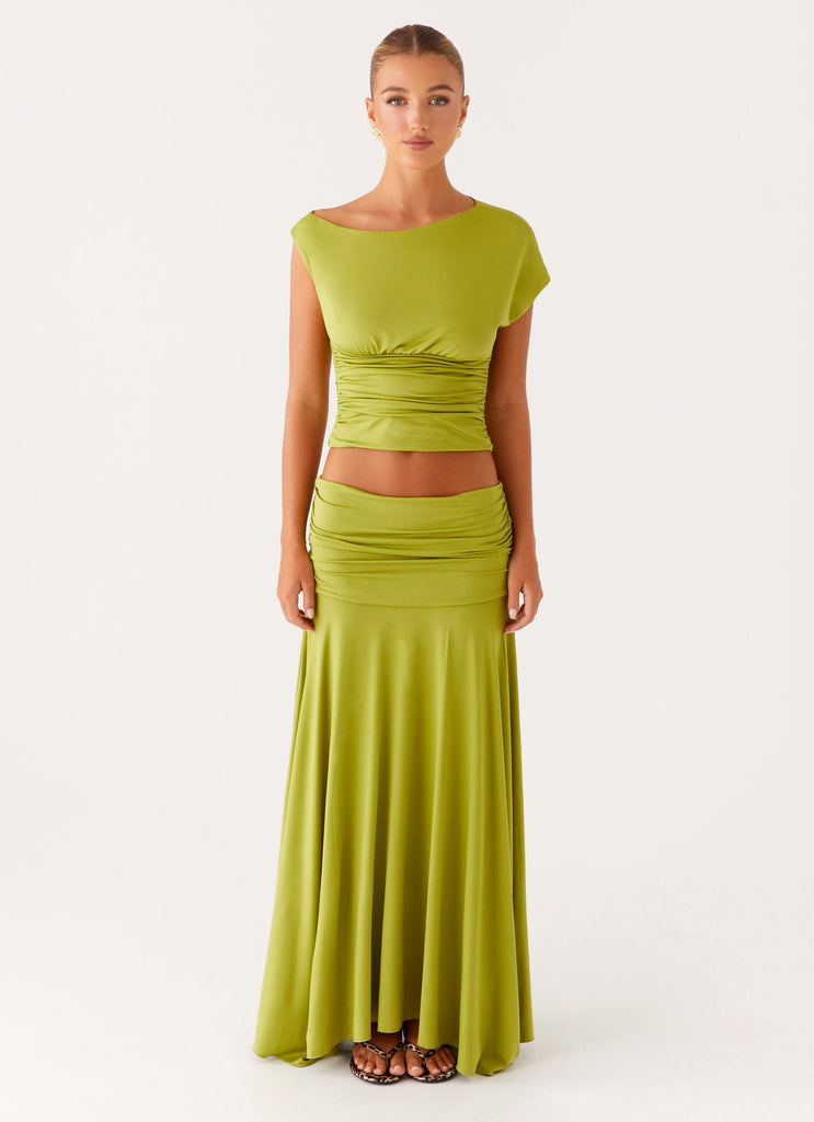 Liana Asym Top - Green