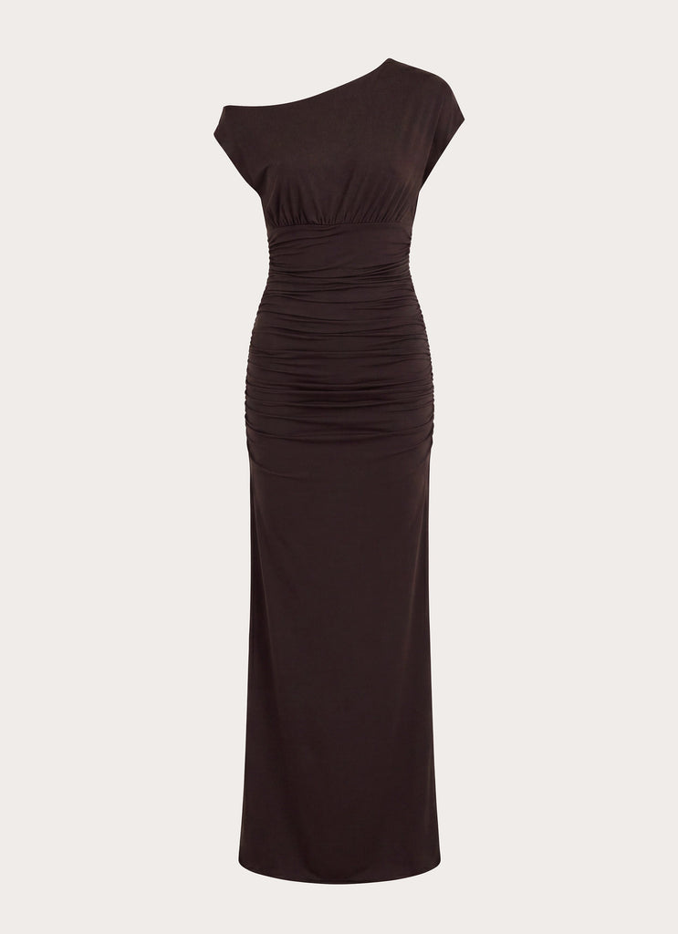 Liana Maxi Dress - Chocolate