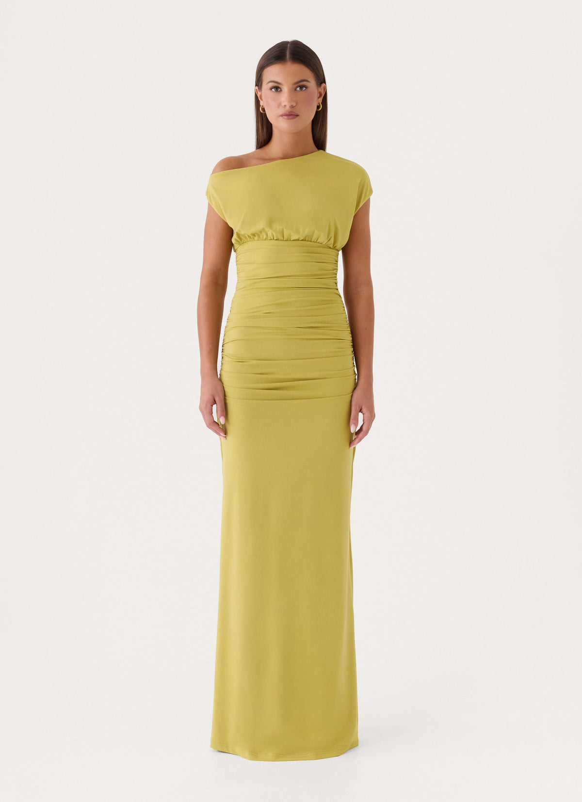 Liana Maxi Dress - Olive Green